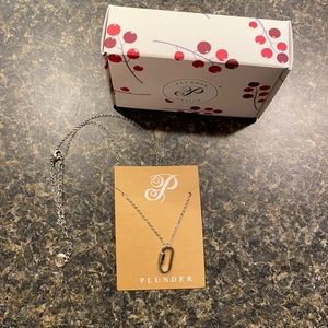 Silver Tone Plunder necklace